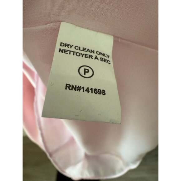 NWT RAMY BROOK Alexis Pink Mini Wrap Dress, Batwing Sleeves, Easter, Size 00 - Picture 8 of 9